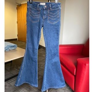 Free People Bell Bottom Flare Jeans